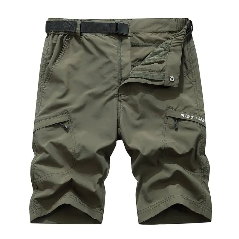 Quick-Drying Multi-Pocket Shorts